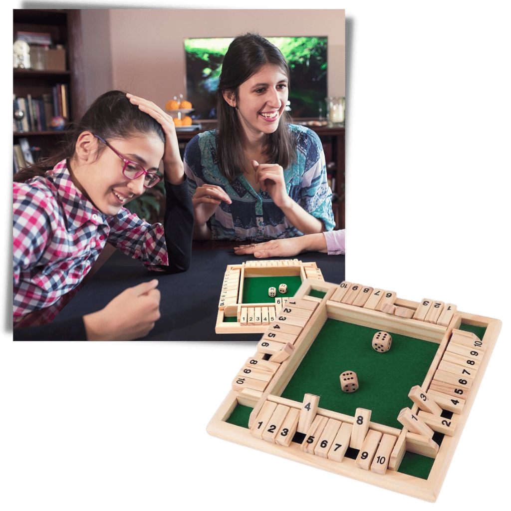 Wooden Dice Game - Wooden Entertainment  - Ozerty