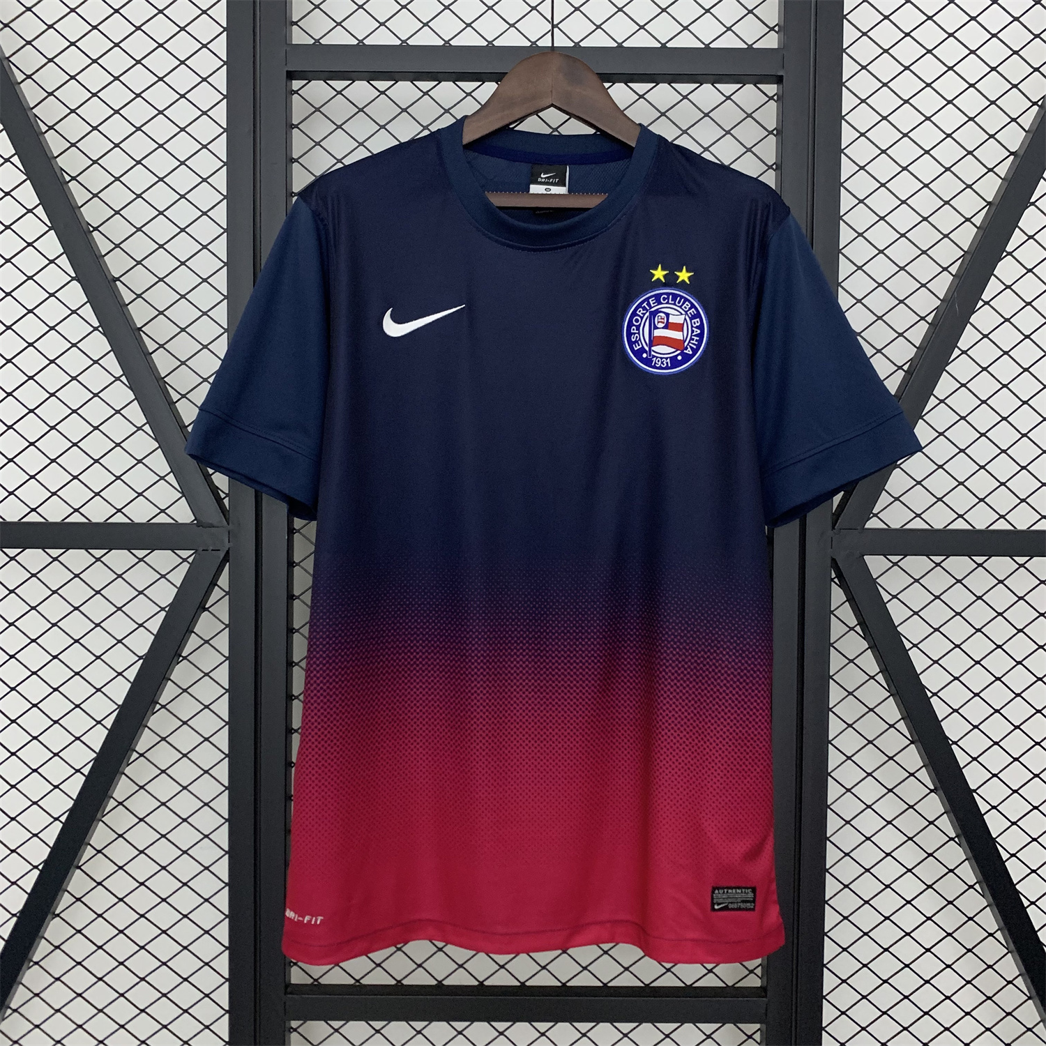 foot-Retro Bahia 2013-14 Third Unsponsored Jersey