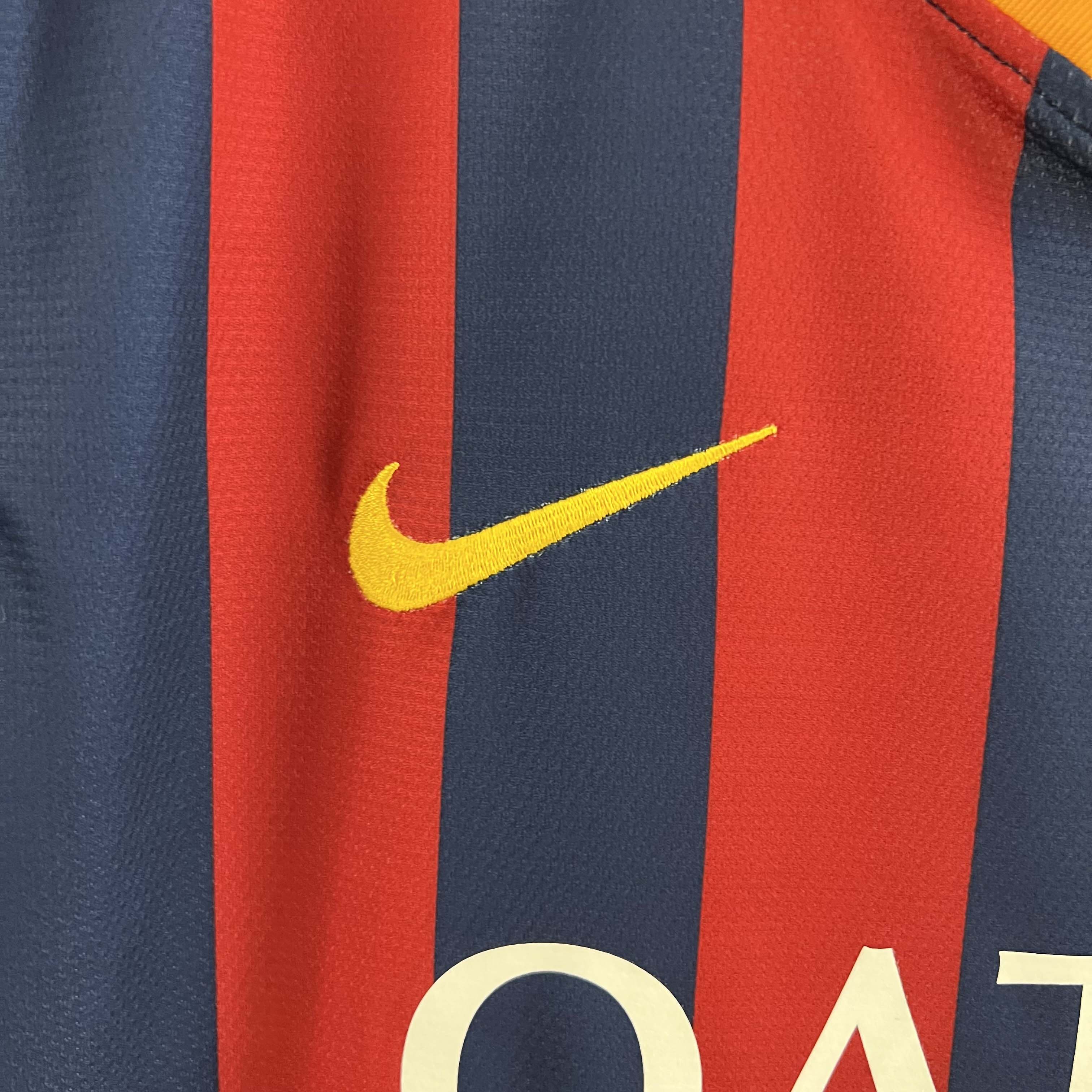 2013/2014 Retro Barcelona Home Football Shirt 1:1 Thai Quality:football jersey mysite: unitedjerseyfootball 邓江浪:football