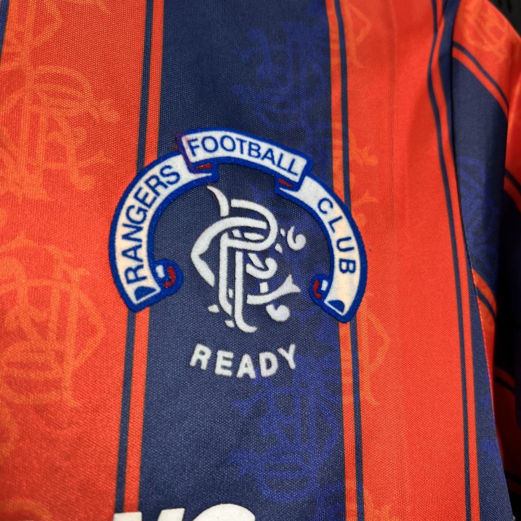 Higojerseys-Retro Glasgow Rangers 1993-94 Away Stadium Jersey