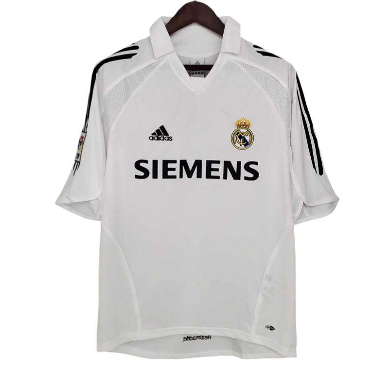 05-06 Real Madrid home soccer jersey-Retro version: Ajax 24-25 Home Stadium Jersey - Fans Version mysite: Adidas luxuryfootballshirts.com: https://www.luxuryfootballshirts.com/