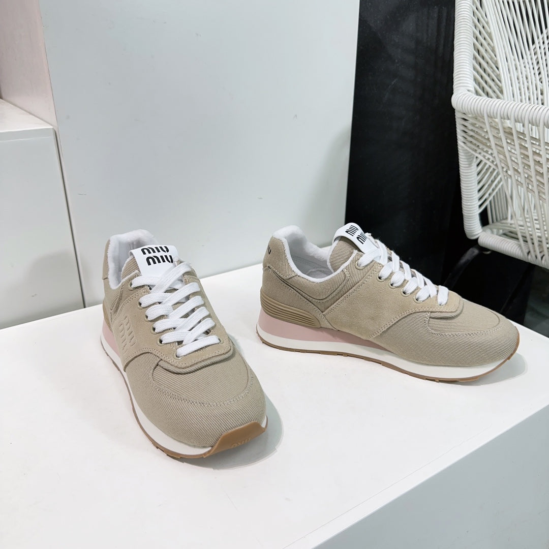 Teak And Light Brown Sneakers Canvas、mysite、Cacoeks