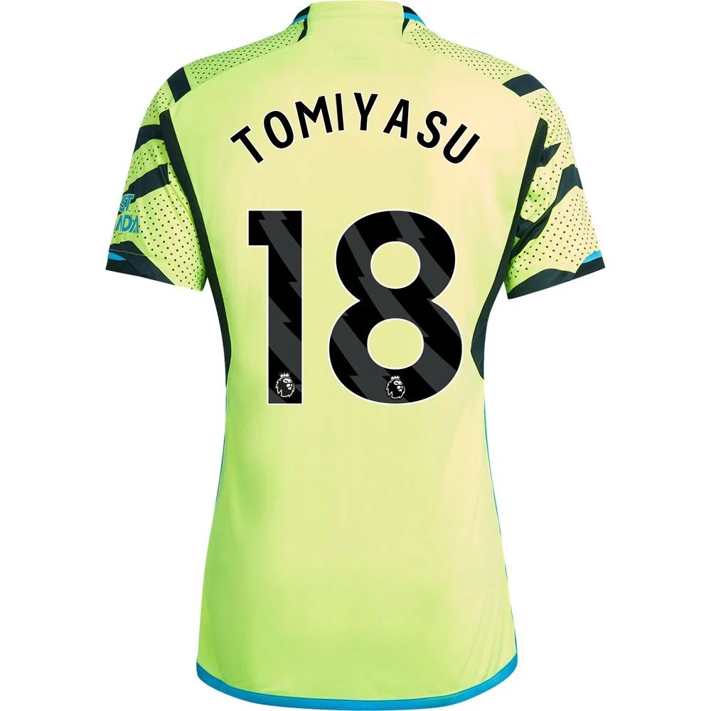 23/24 Arsenal #18 Takehiro Tomiyasu Away Jersey-mysite Custom Football Kit- Nextkits