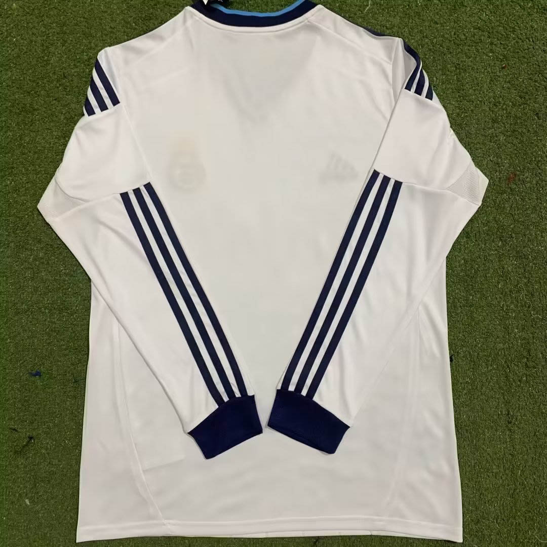 2012/2013 Retro Long Sleeve Real Madrid Home:football jersey mysite: unitedjerseyfootball 邓江浪:football