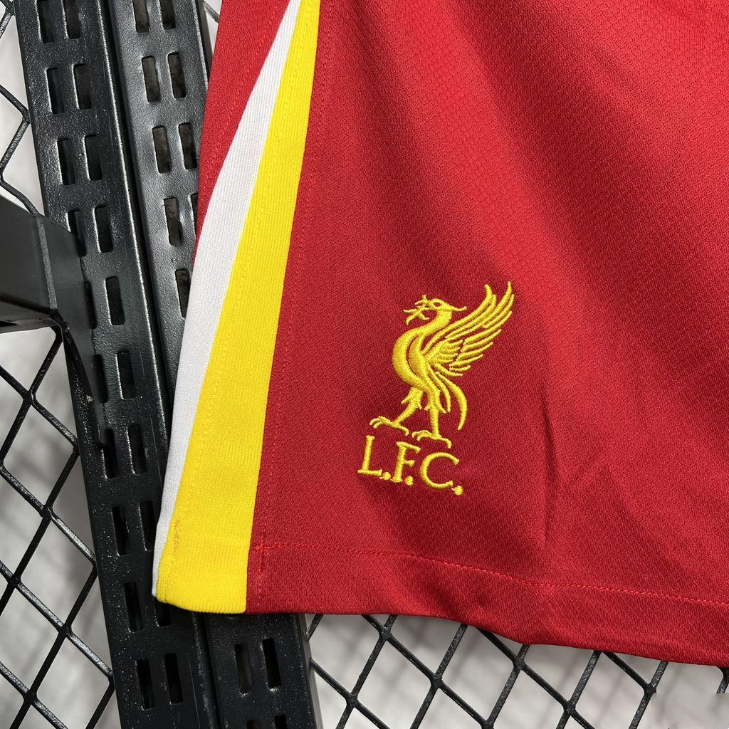JerseysGala.com | Liver.pool 24-25 Home Stadium Shorts - Fans Version -Customize Name, Number and Patch | Worldwide Shipping