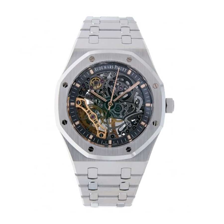Audemars Piguet Royal Oak Double Balance Wheel Openworked 15407ST Replica-fasswatch