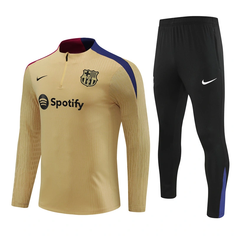 24-25 Barcelona adult long-sleeved half-pull training suit kit: Ajax 24-25 Home Stadium Jersey - Fans Version mysite: Adidas luxuryfootballshirts.com: https://www.luxuryfootballshirts.com/