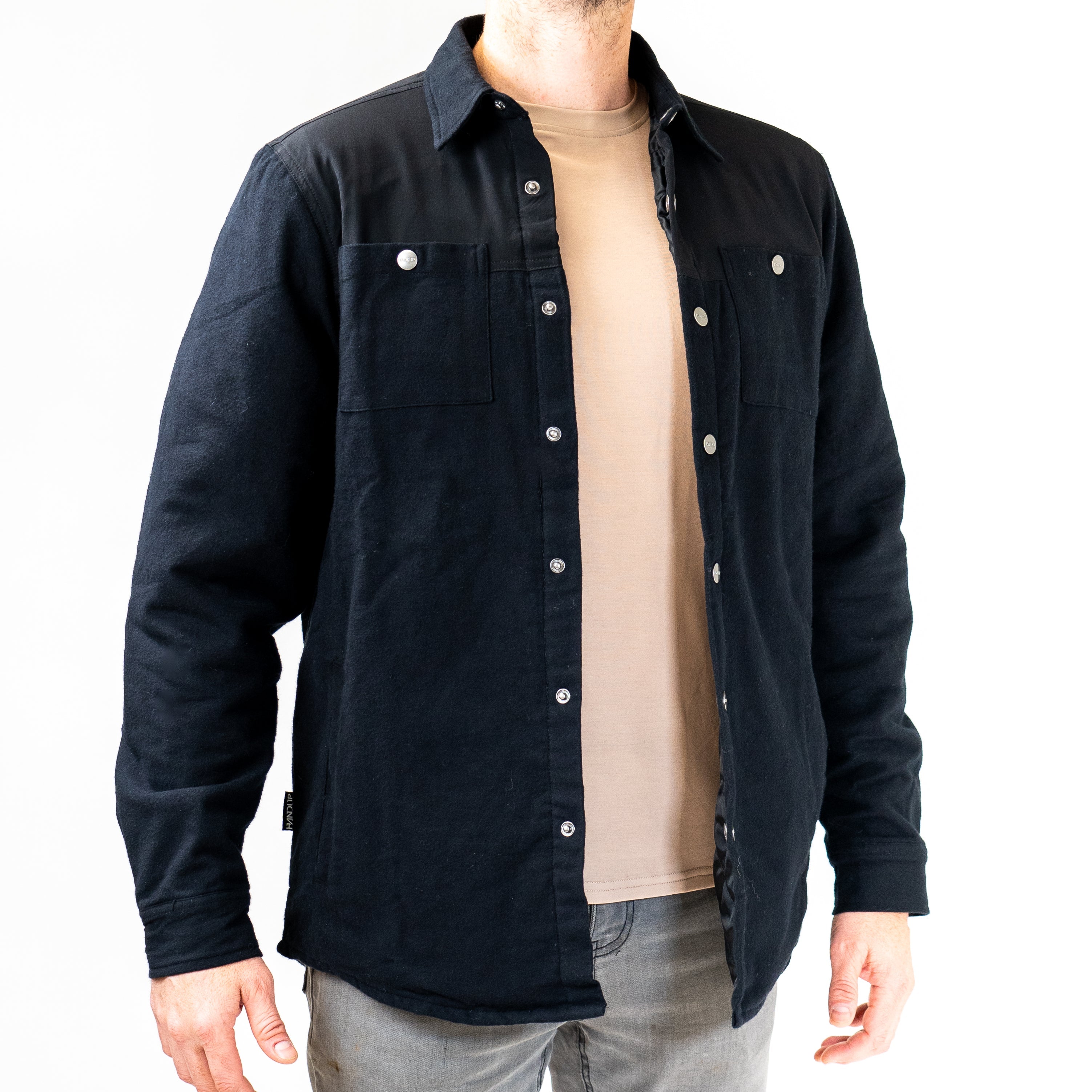 Quilted Shacket - Black on Black、mySite、bearsvspackers