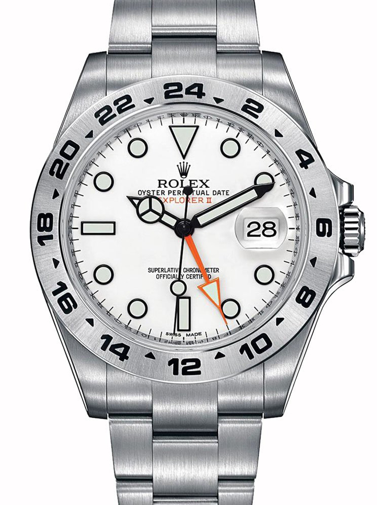 Replica Rolex Explorer II 42mm White Dial 216570 WSO-fasswatch