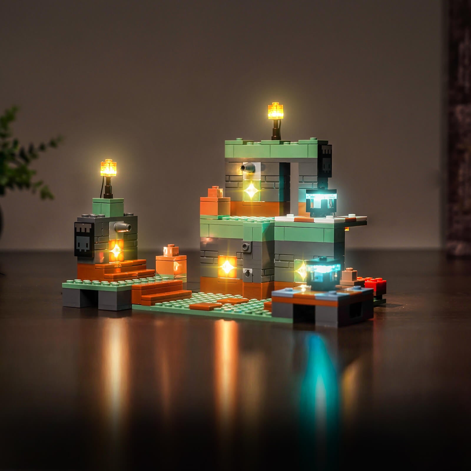 BrickBling Light Kit for LEGO Minecraft The Trial Chamber 21271