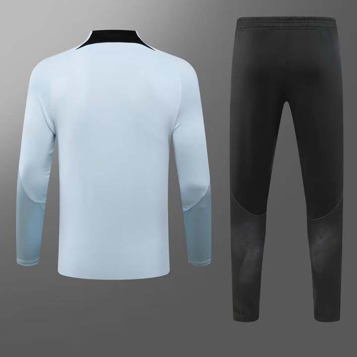 2023 Internazionale Milan Half-Pull Training Suit Baby blue Football Jersey 1:1 Thai Quality Set:football jersey mysite: unitedjerseyfootball 邓江浪:football