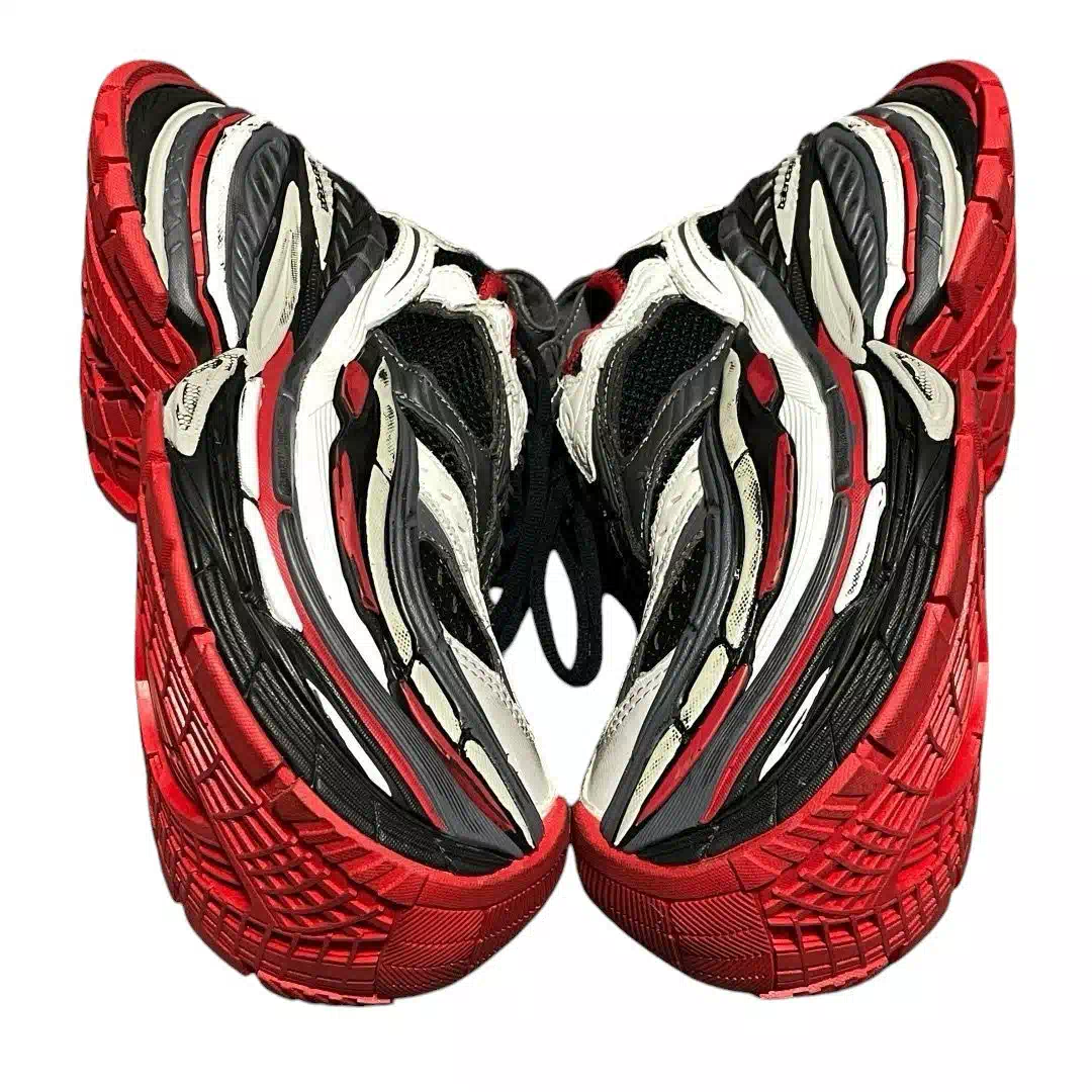 Balenciaga Platform Sneaker in Red Black、mysite、Cacoeks