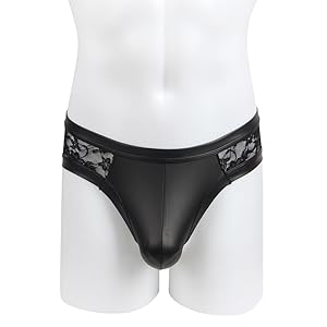 Mens Lace Sexy Low Rise Thong G-String