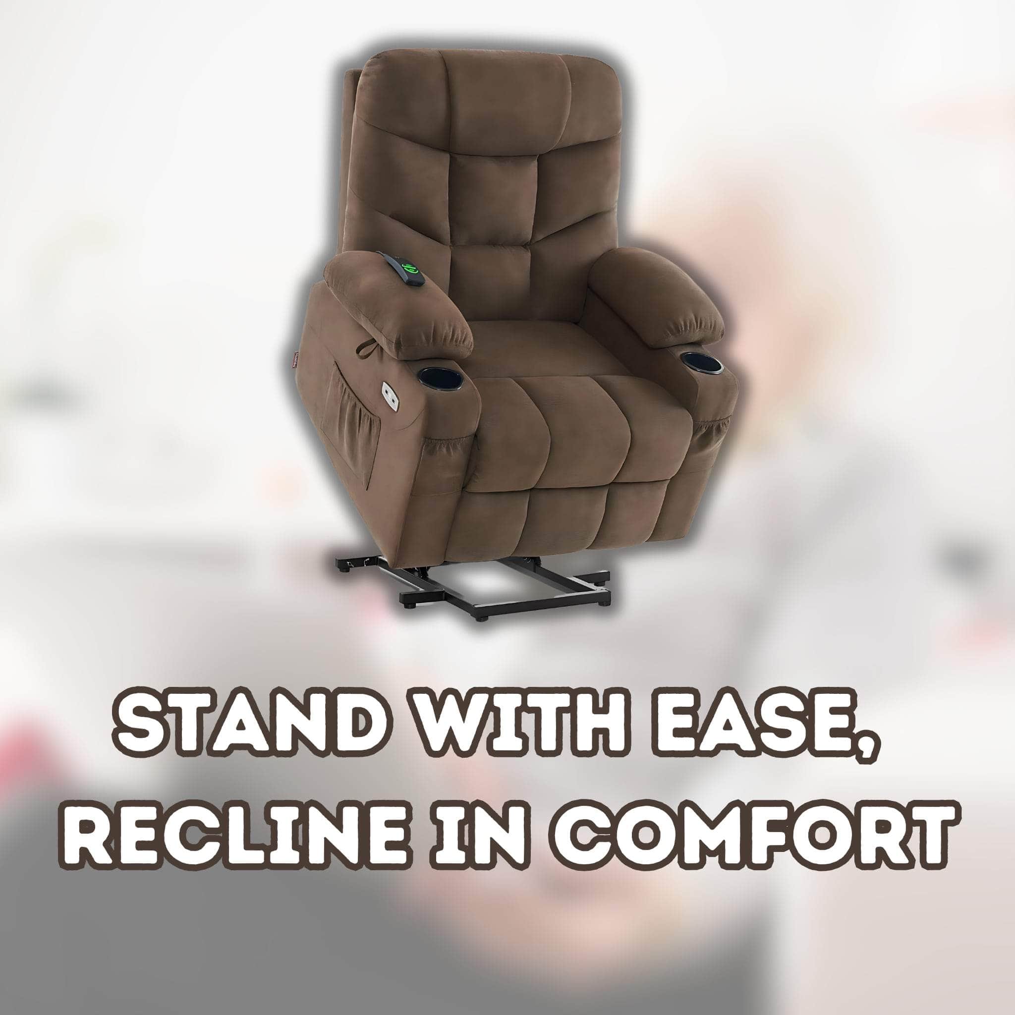 MCombo Power Lift Recliner – Stand with Ease, Recline in Comfort
