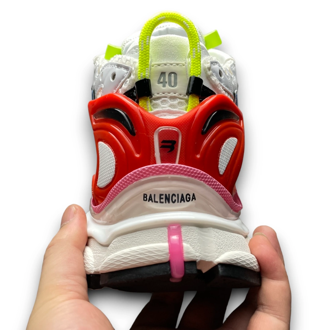 Balenciaga Runner Sneaker In White Blue Red、mysite、Cacoeks