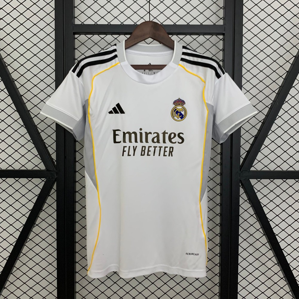 25/26 Women Real Madrid Home Football Shirt-mysite Custom Football Kit- Nextkits