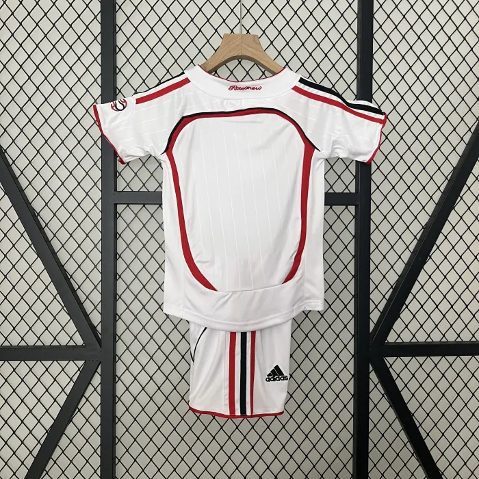 2006/2007 Retro AC Milan Away Soccer Jersey 1:1 Thai Quality Kids Size:football jersey mysite: unitedjerseyfootball 邓江浪:football