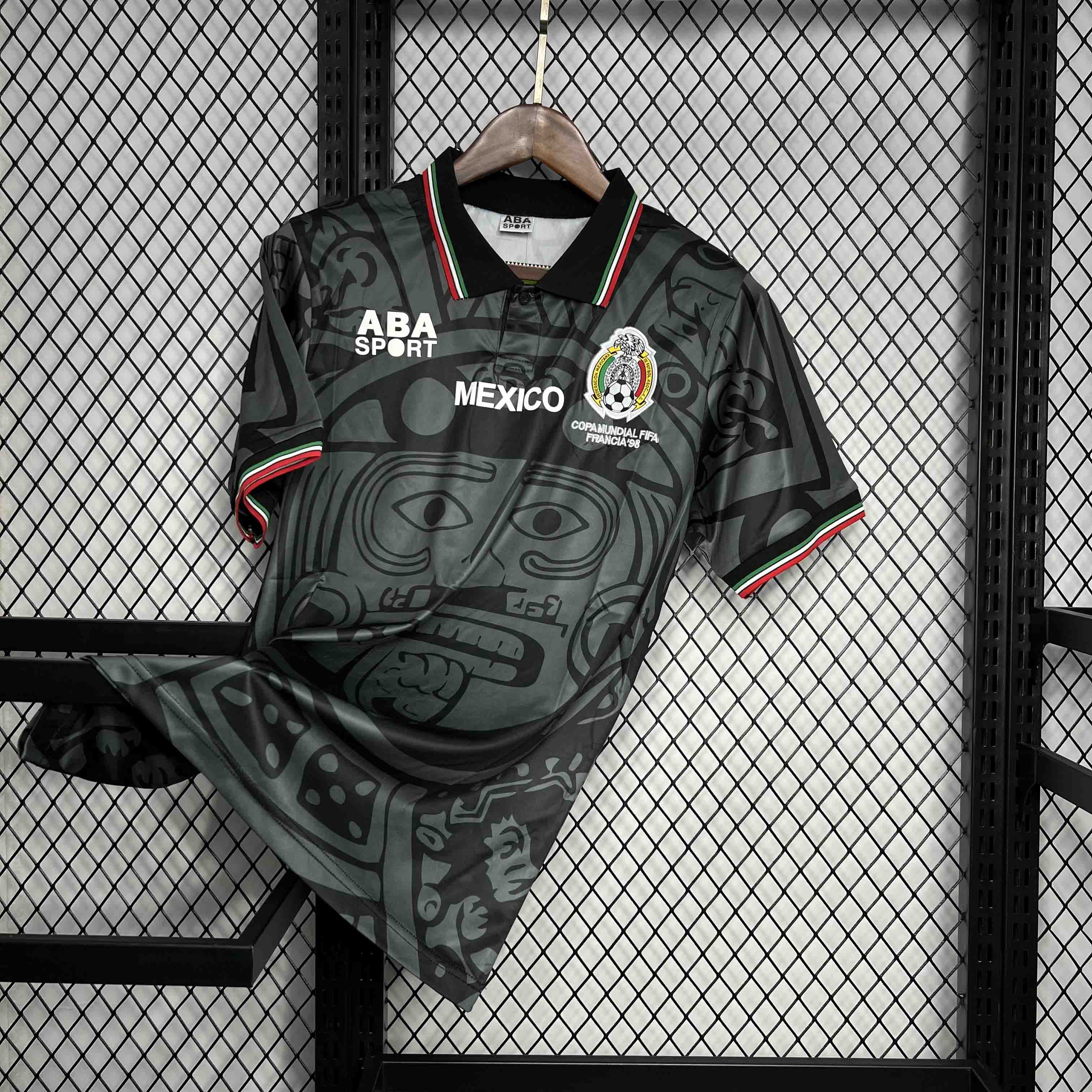 GlobeJersey-Retro Mexico 1998 Third Jersey