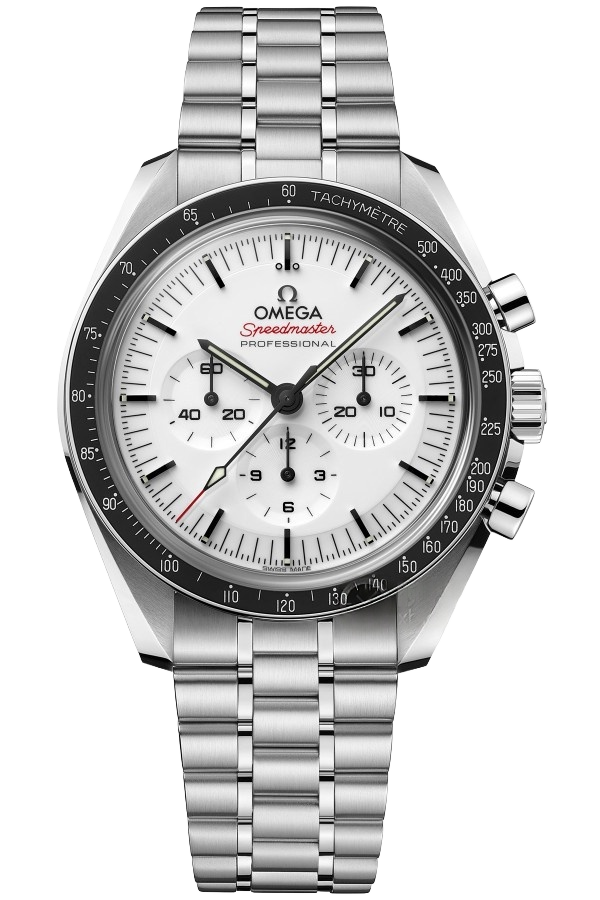 Omega Speedmaster Ref. 310.30.42.50.04.001 Super Clone – 42mm White Dial Stainless Steel Swiss Replica