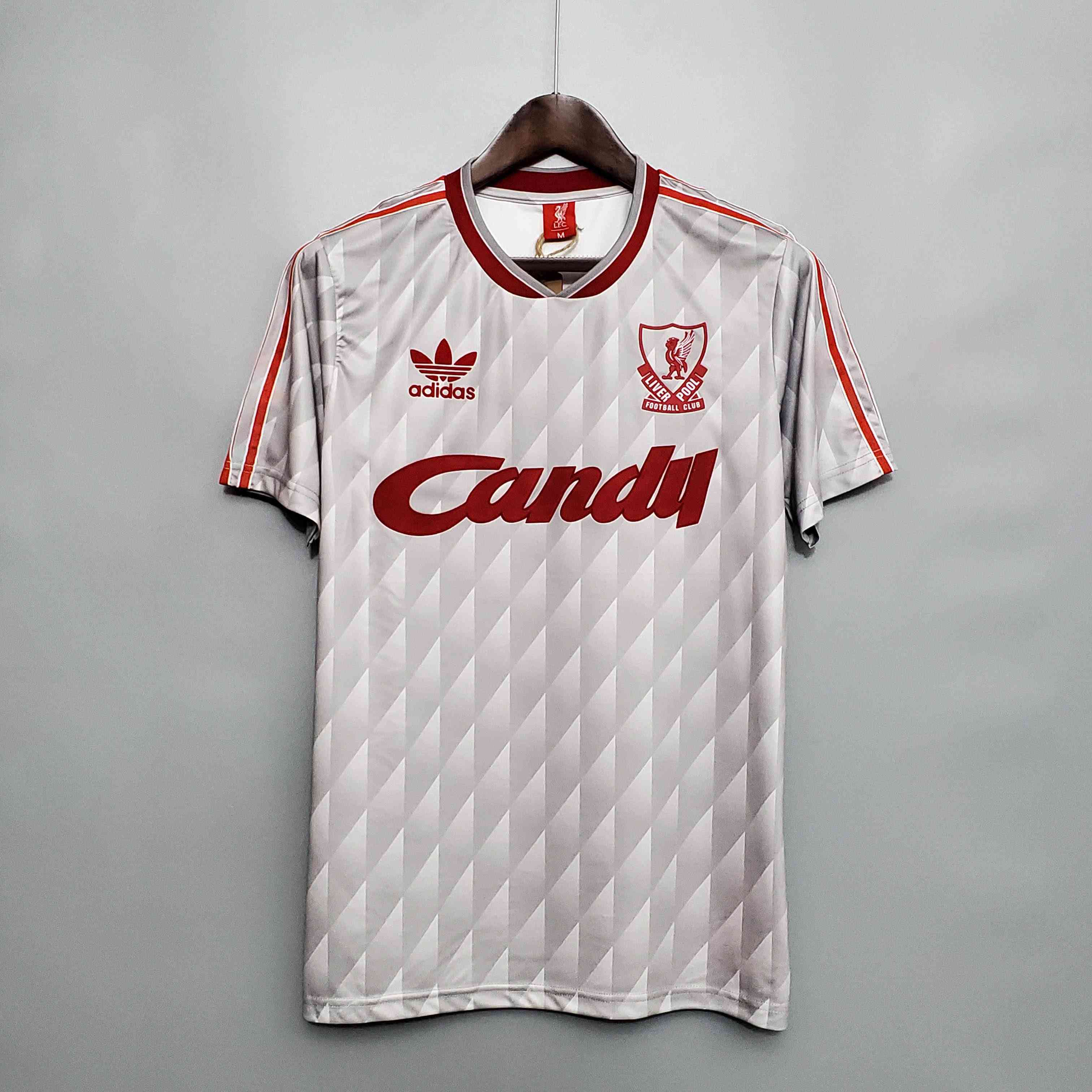 1989/1991 Retro Liverpool Away Football Shirt-mysite Custom Football Kit- Nextkits