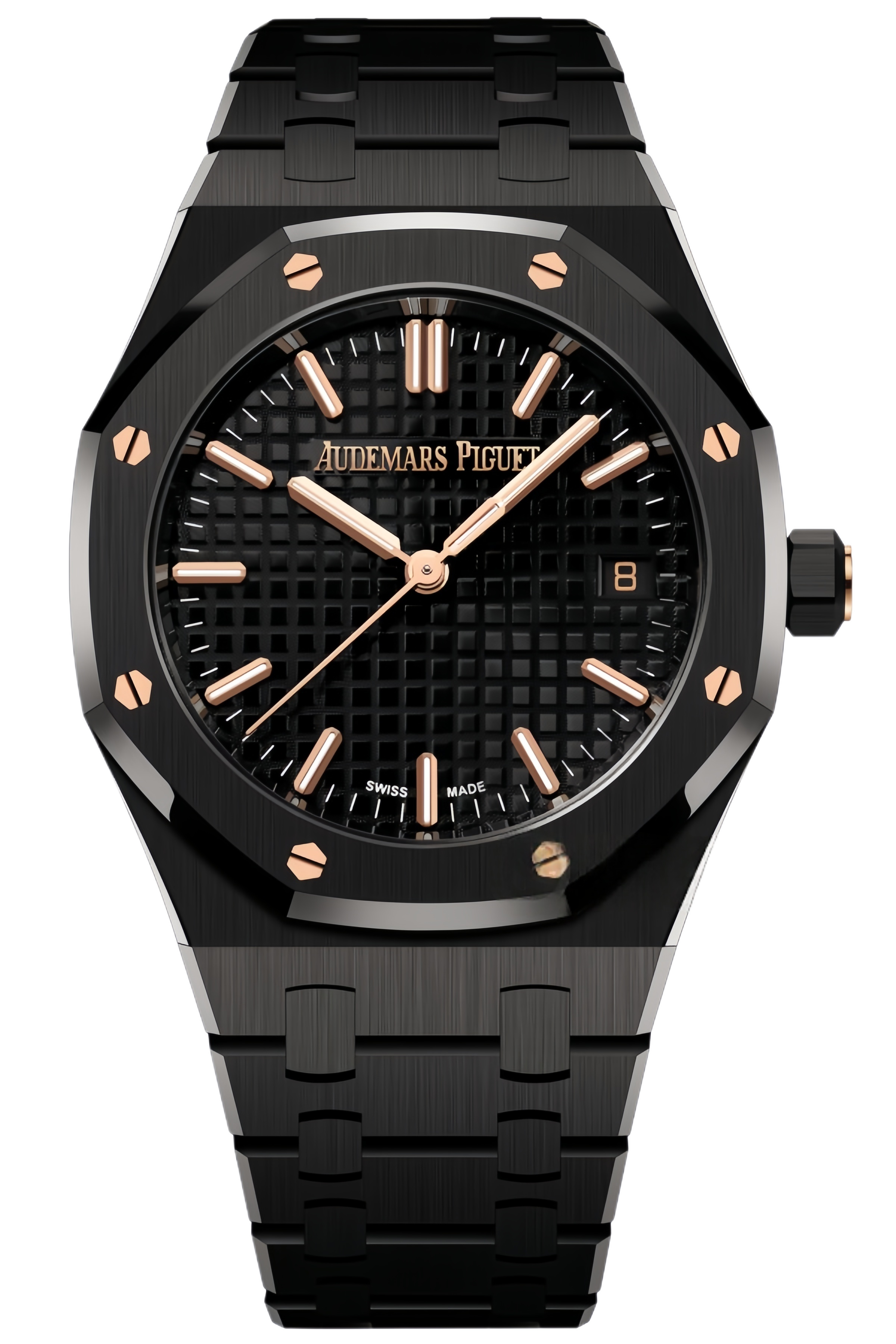 Audemars Piguet Royal Oak Ref. 77350CE.OO.1266CE.03.A Super Clone Watch – 34mm Black Ceramic Case Swiss Replica