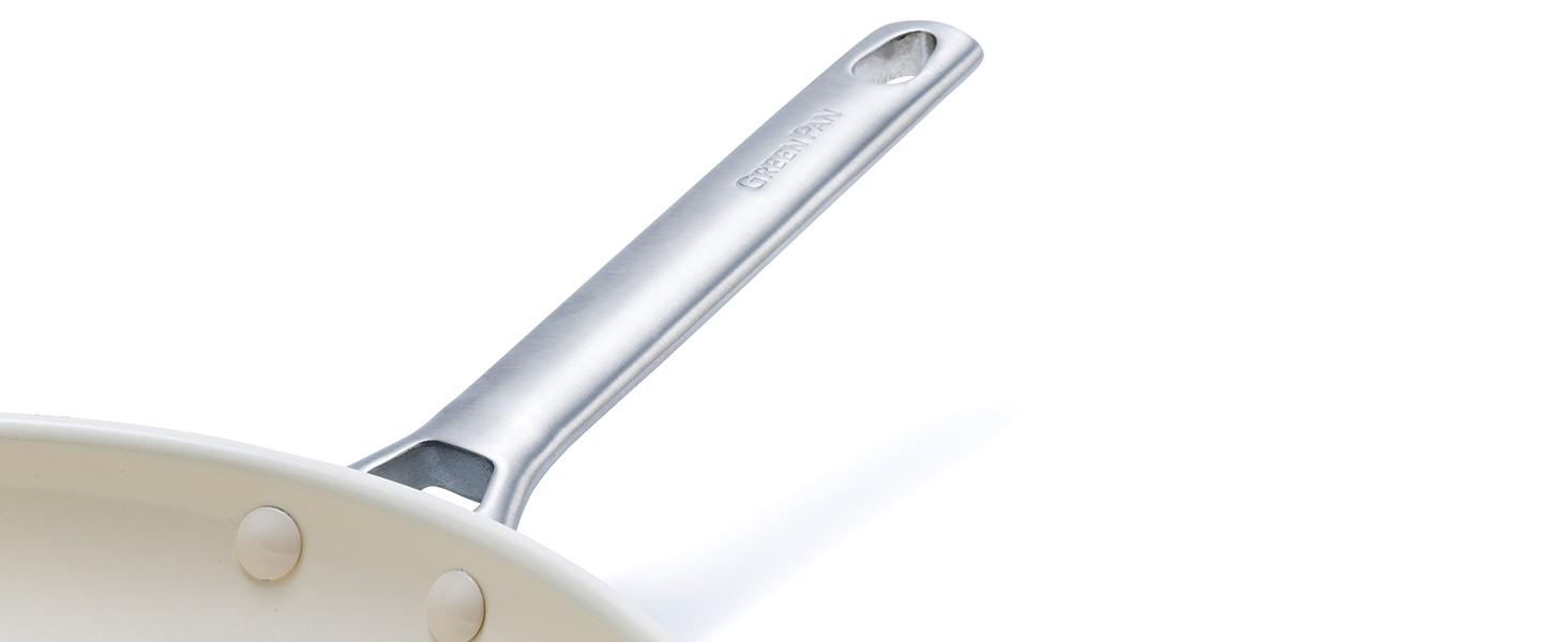 GreenPan, Padova, Healthy Ceramic Nonstick, stainless steel handle, cookware, pfoa, hard anodized
