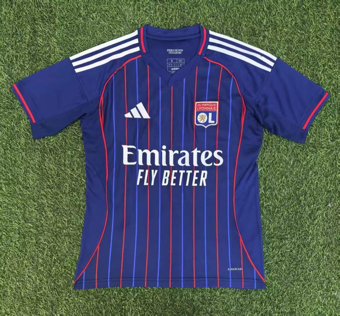 2025/2026 Lyon Away Football Shirt 1:1 Thai Quality:football jersey mysite: unitedjerseyfootball 邓江浪:football