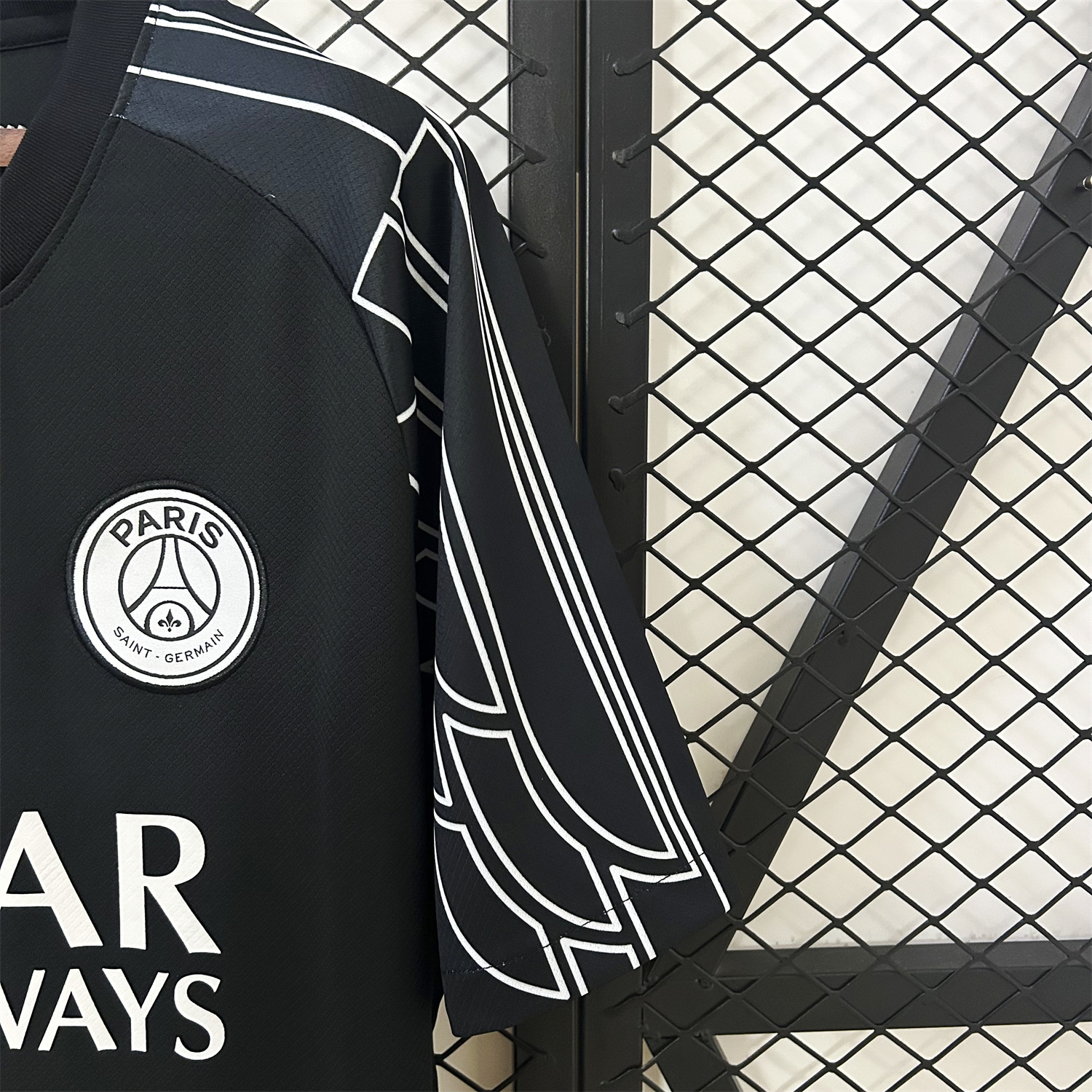 UltraTrikot-Paris Saint-Germain PSG 24-25 Fourth Black Jersey - Fans Version