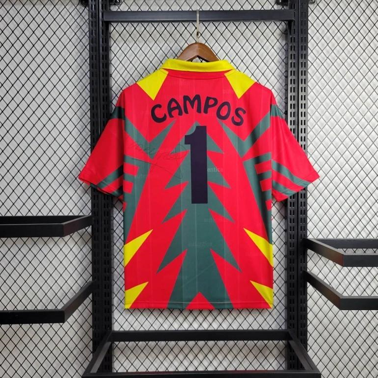 GlobeJersey-Retro Mexico 1998 World Cup Goalkeeper Red Jersey