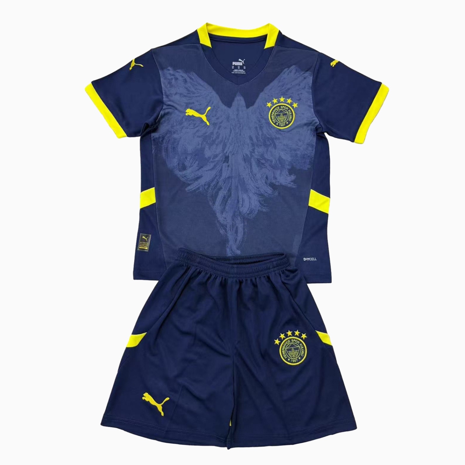 foot-Fenerbahce 24-25 Fourth Men's Adult Jersey Set - Fans Version