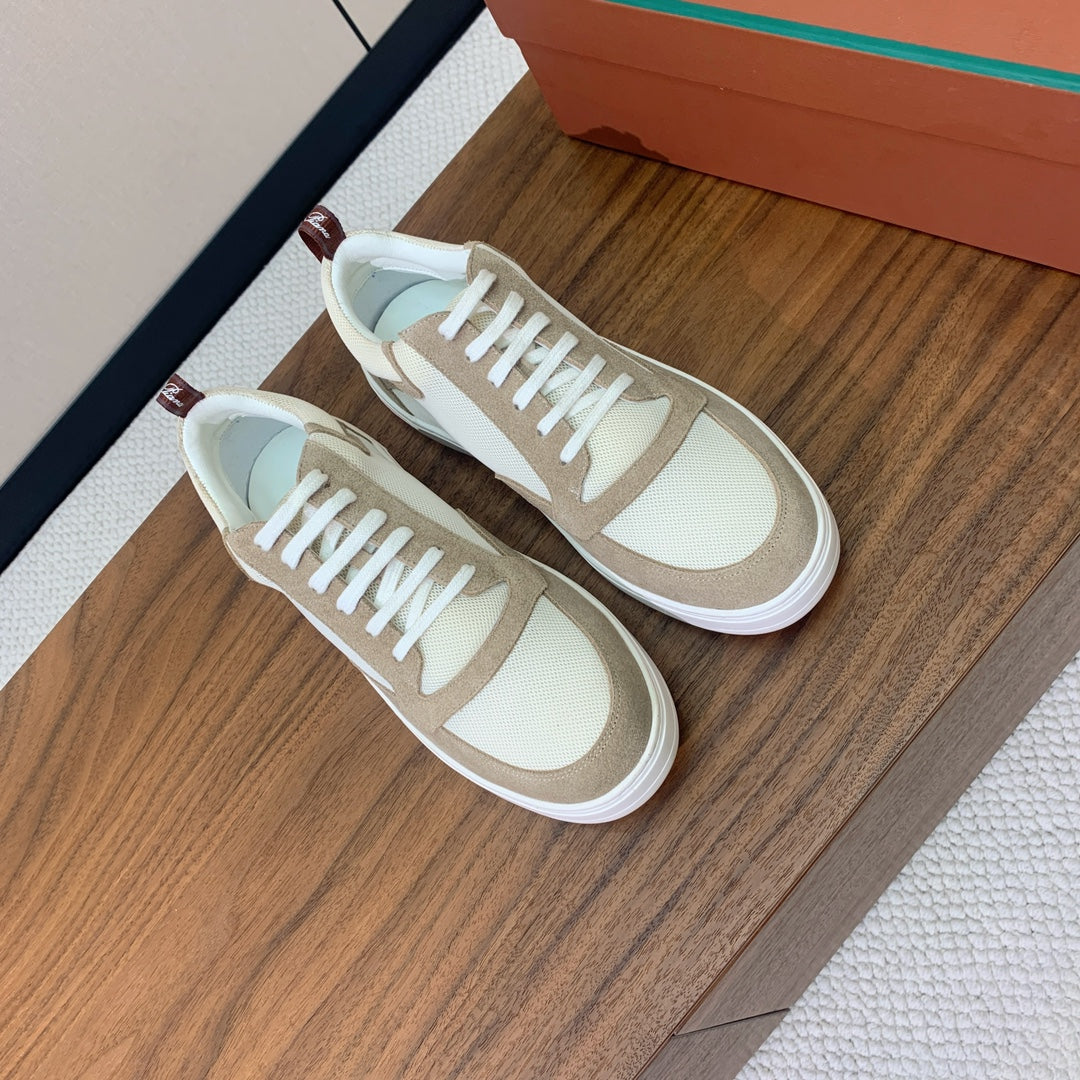 LP NEWPORT WALK SNEAKERS KHAKI AND CREAMY WHITE SUEDE、mysite、Cacoeks