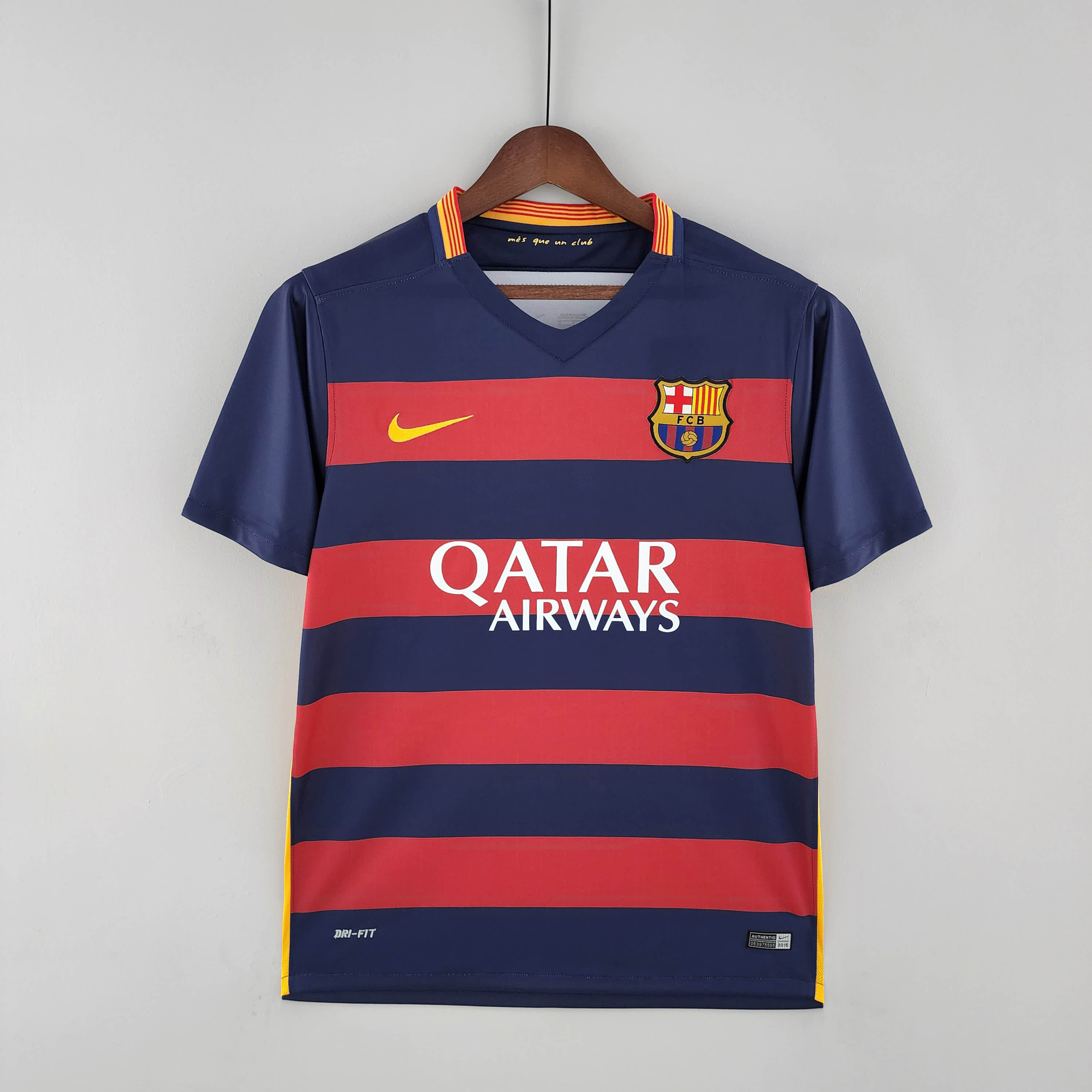 2015/2016 Retro Barcelona Football Shirt Home-mysite Custom Football Kit- Nextkits
