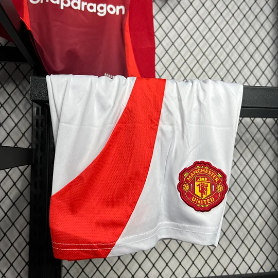 2024/2025 Manchester United Home Football Shirt 1:1 Thai Quality Kids Size:football jersey mysite: unitedjerseyfootball 邓江浪:football