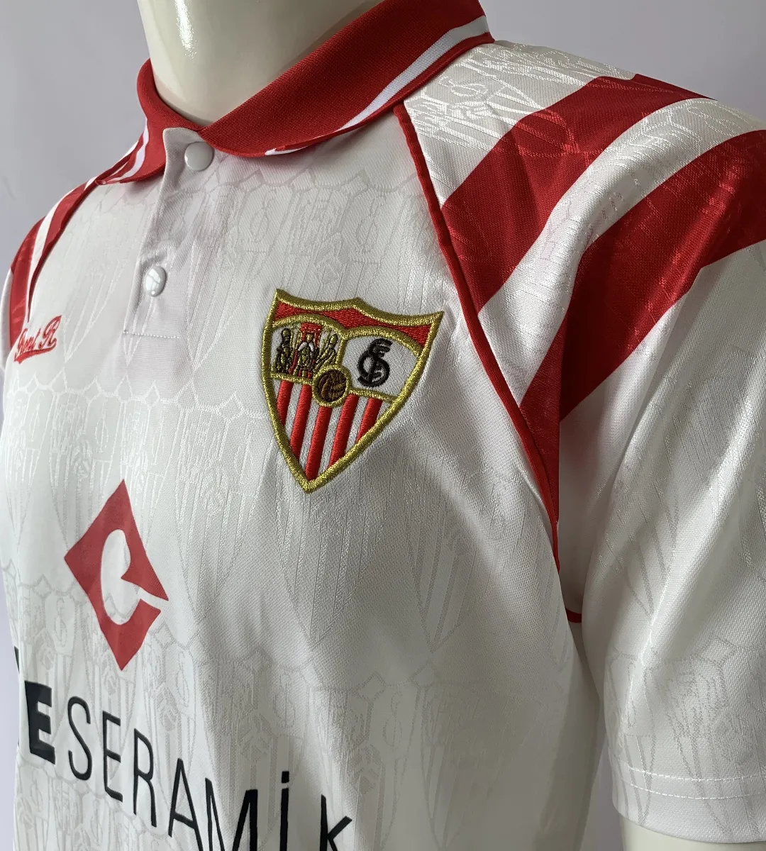 92-93 Sevilla Home soccer jersey-Retro version: Ajax 24-25 Home Stadium Jersey - Fans Version mysite: Adidas luxuryfootballshirts.com: https://www.luxuryfootballshirts.com/