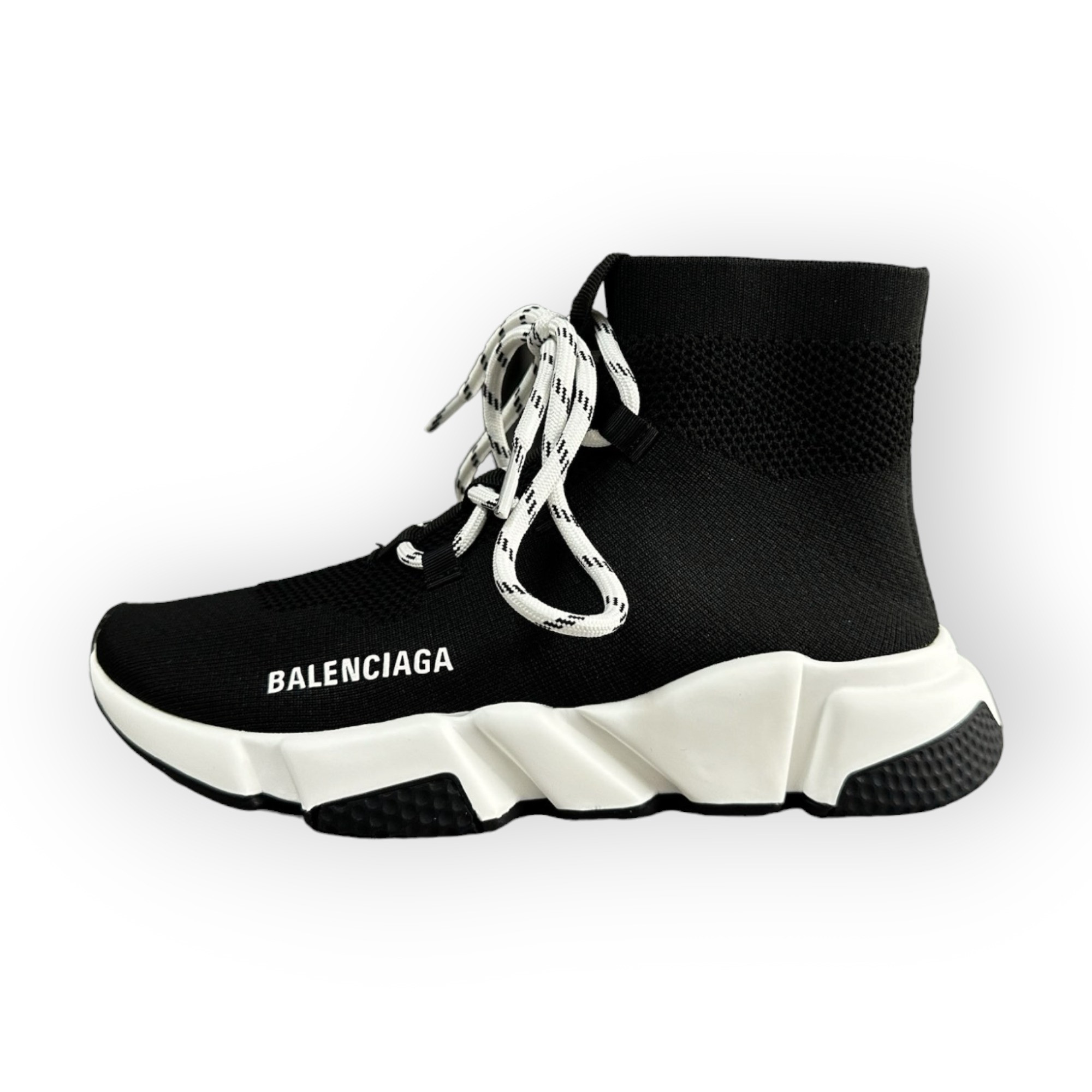 Balenciaga Speed Lace-up Sneaker in Black、mysite、Cacoeks