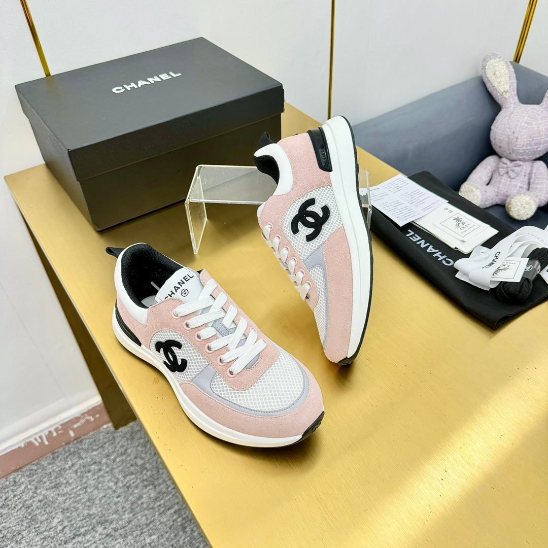 CLASSIC TRAINER IN LIGHT PINK MERCERIZED VELVET、mysite、Cacoeks