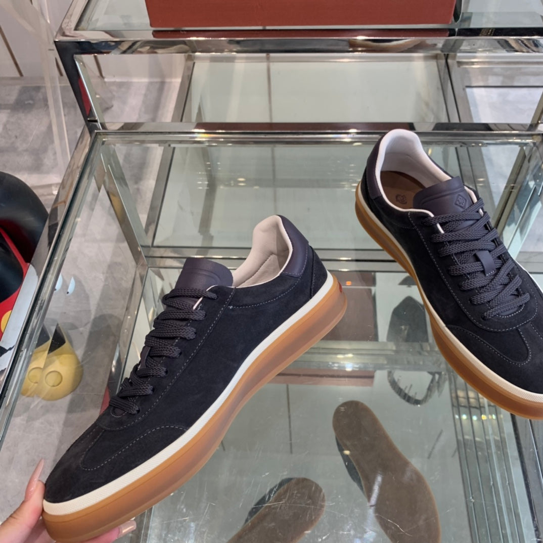 LP TENNIS WALK SNEAKERS CHARCOAL SUEDE、mysite、Cacoeks
