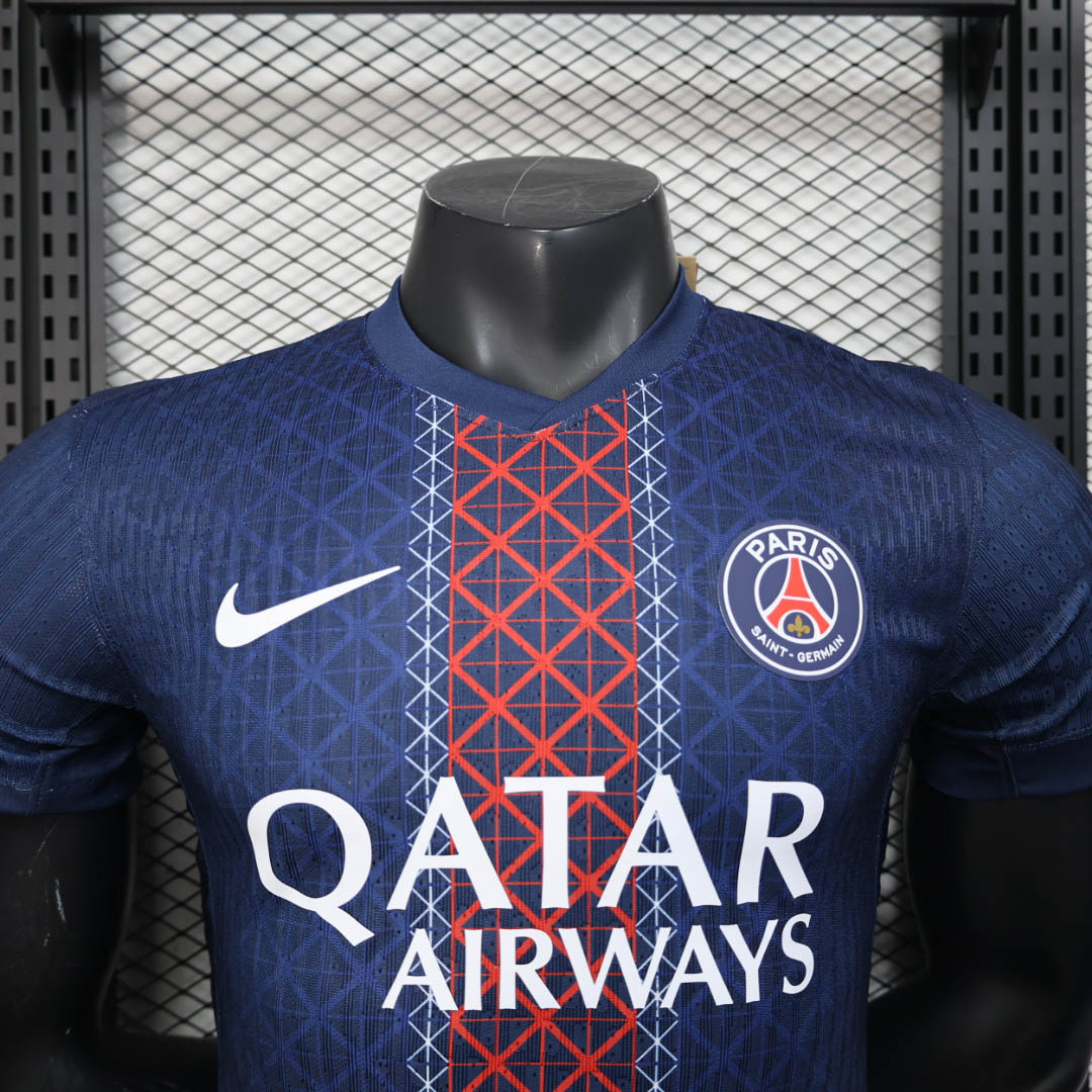 2025/2026 Player Version Psg Paris Saint-Germain Home Football Shirt 1:1 Thai Quality:football jersey mysite: unitedjerseyfootball 邓江浪:football
