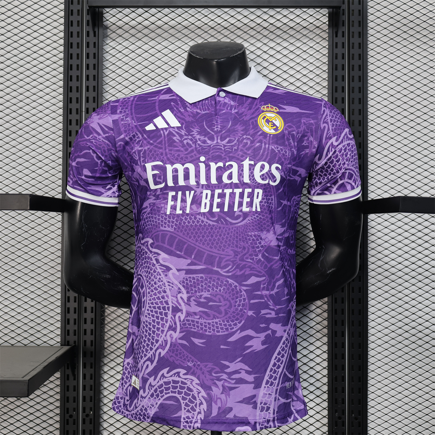 UltraTrikot-Real Madrid 24-25 Purple Loong POLO Jersey - Player Version