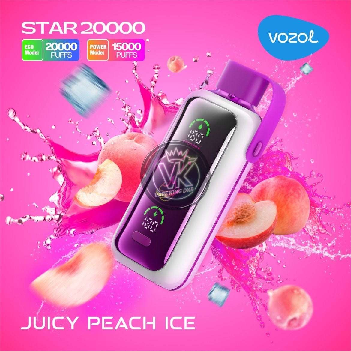  Vozol Star 20000 Puffs 5% Nicotine Disposable Vape - Dual Power Mode  vpae005 vapeing vape