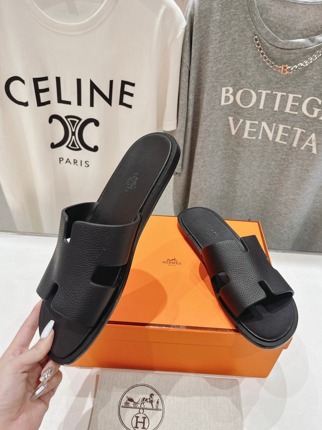 IZMIR SANDAL BLACK LAMBSKIN、mysite、Cacoeks