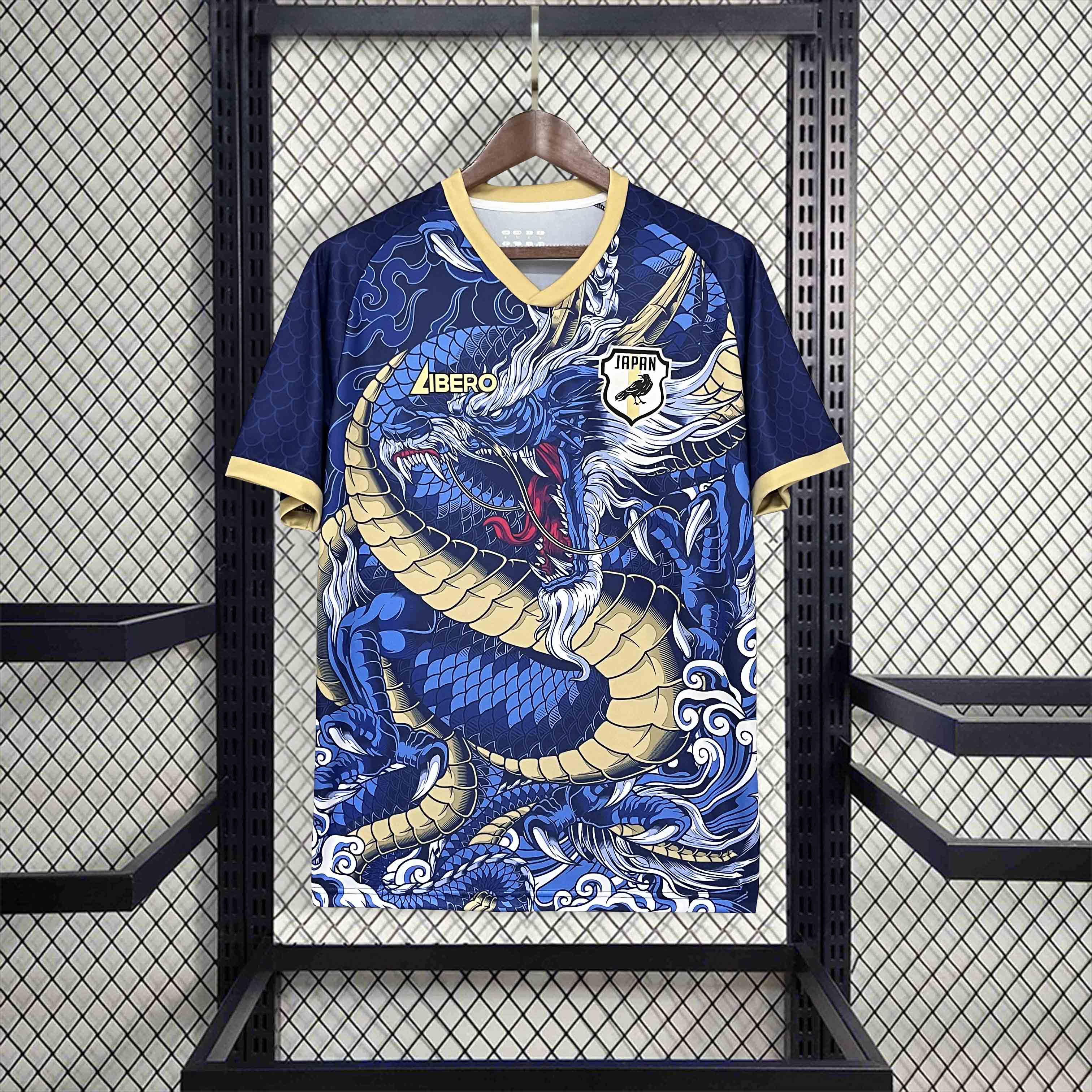 Higojerseys-Japan 2024 Blue Dragon Special Edition Jersey - Fans Version