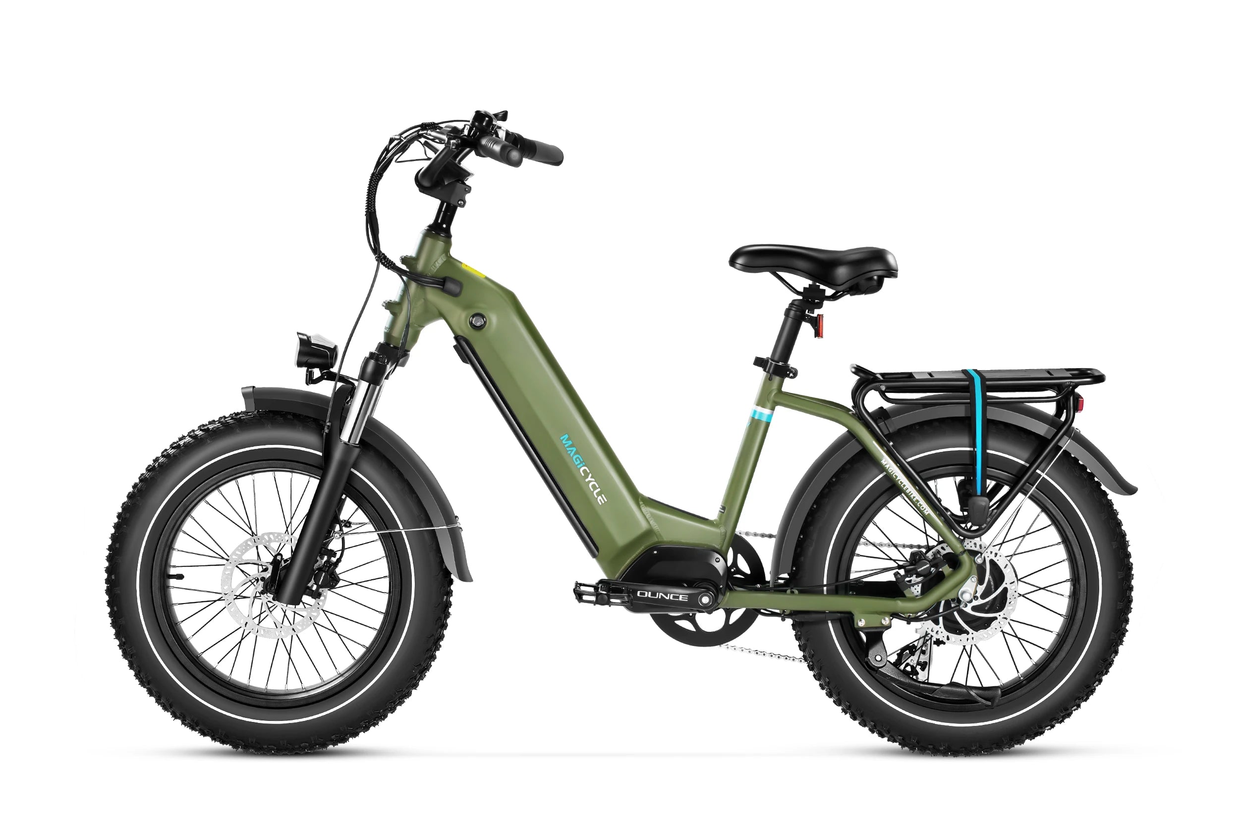 Magicycle Ocelot Pro Long Range Step-Thru Fat Tire Electric Bike、mySite、bearsvspackers