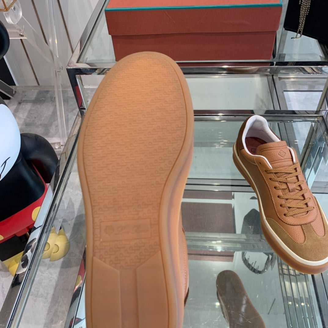 LP TENNIS WALK SNEAKERS TAWNY CALFSKIN、mysite、Cacoeks