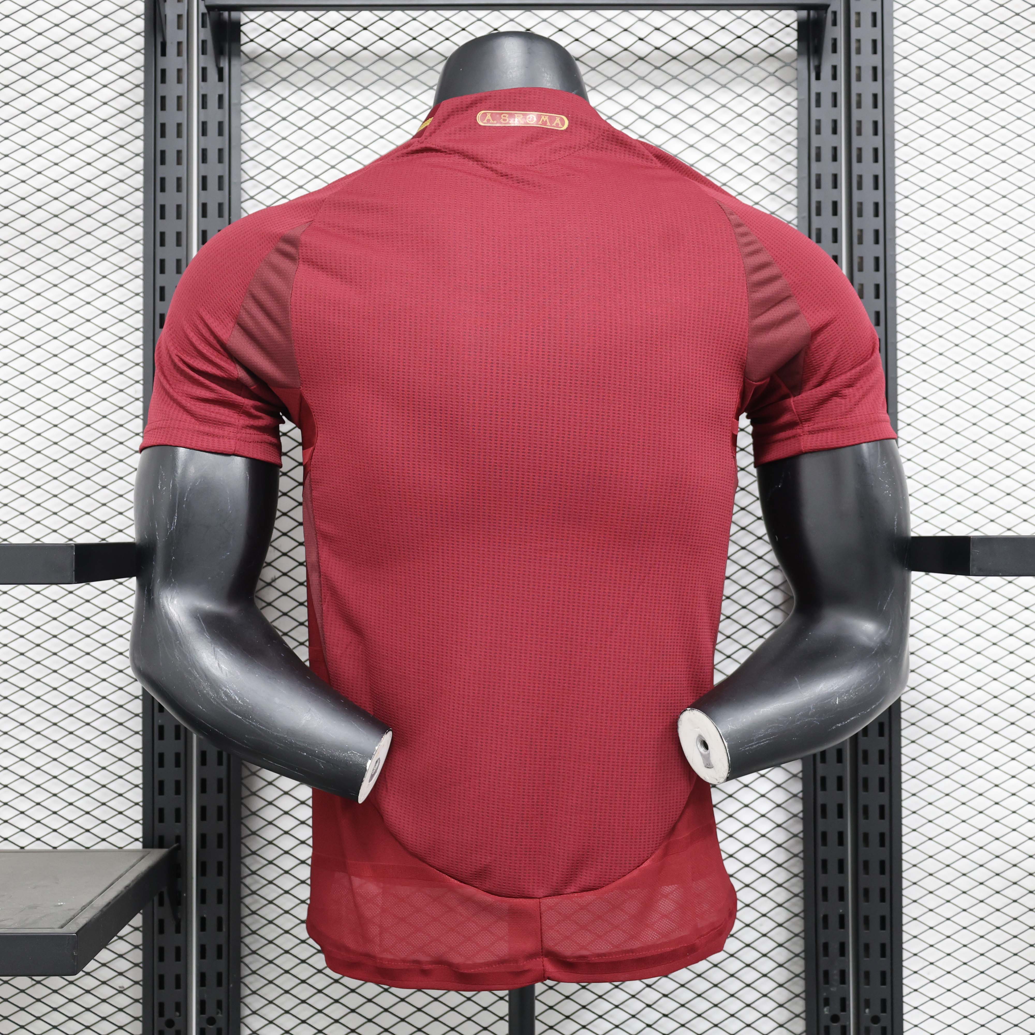 2024/2025 Player Version Roma Home Soccer Jersey 1:1 Thai Quality:football jersey mysite: unitedjerseyfootball 邓江浪:football