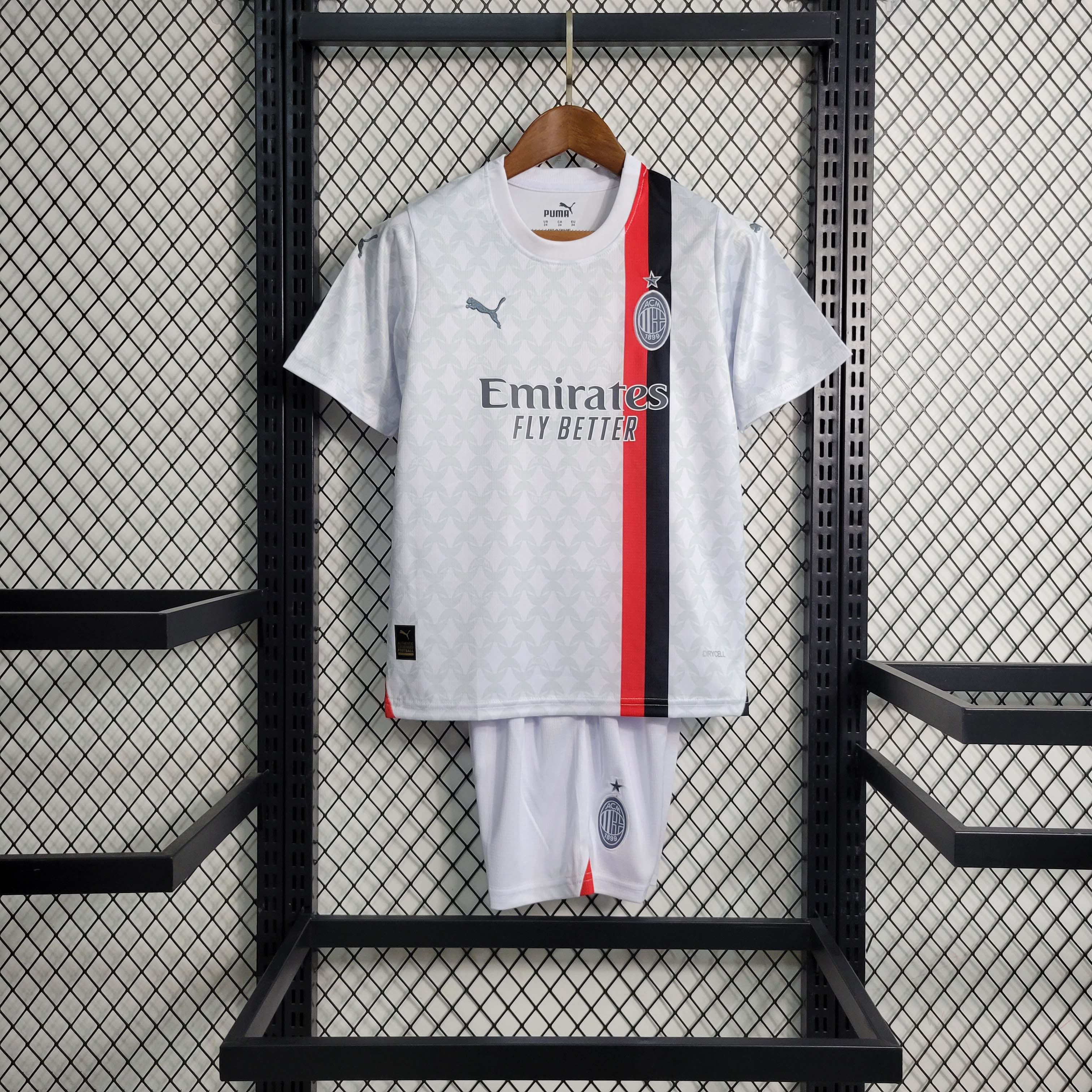 2023/2024 AC Milan Away Soccer Jersey 1:1 Thai Quality Kids Size:football jersey mysite: unitedjerseyfootball 邓江浪:football