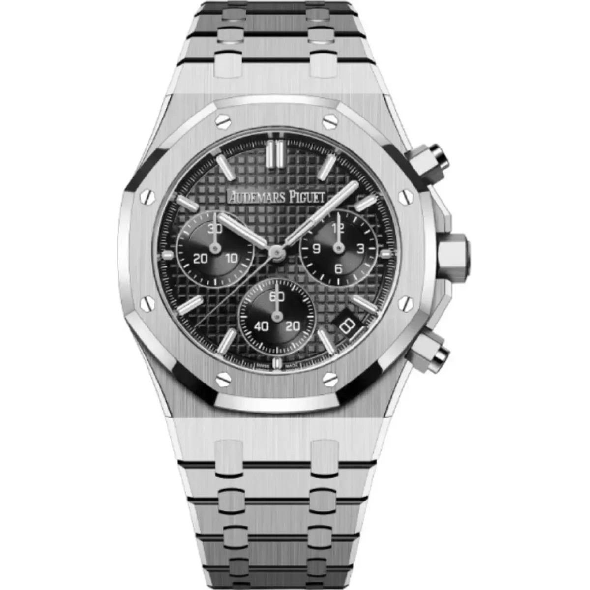 ap Black dial steel