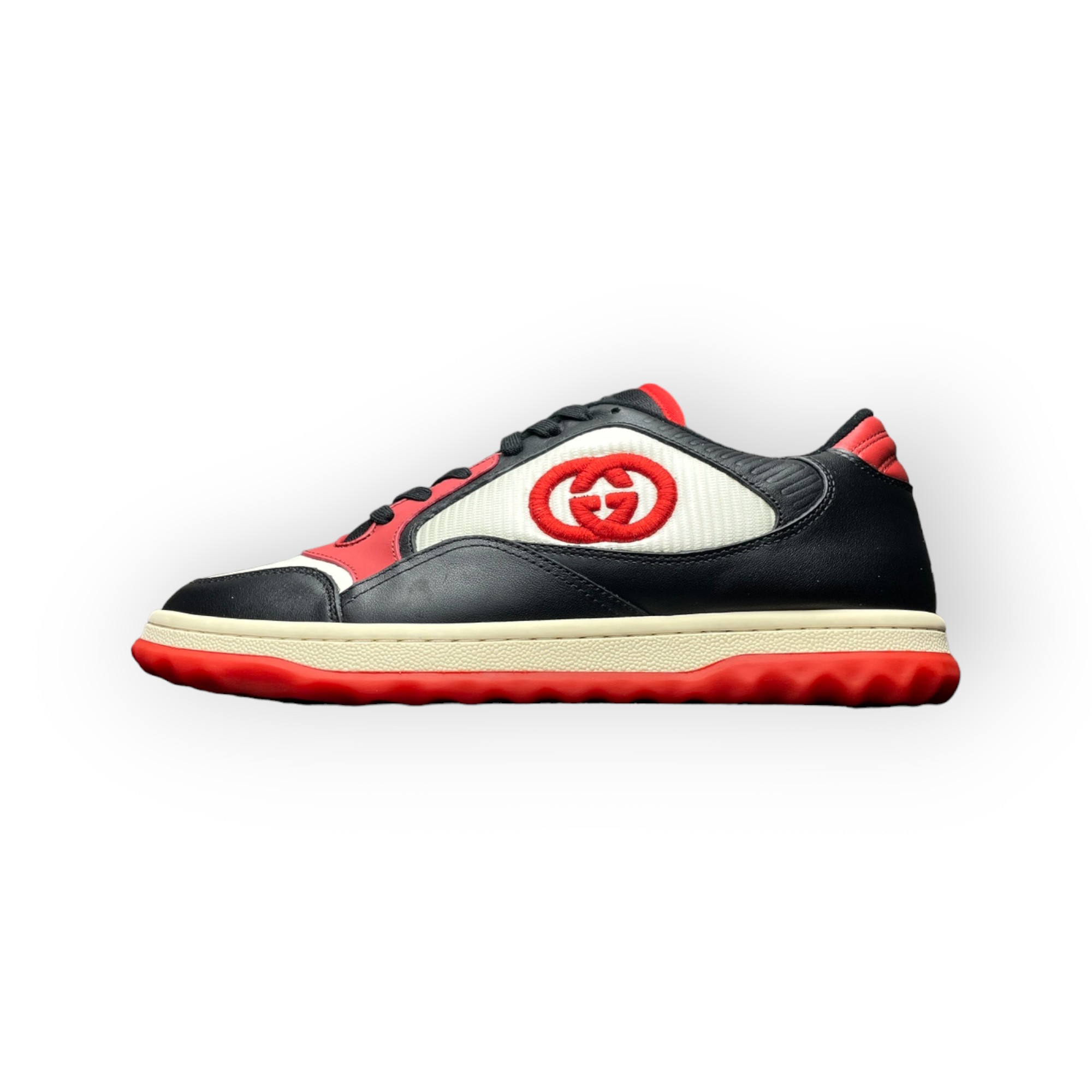 Gucci MAC80 Trainer in Black Red、mysite、Cacoeks