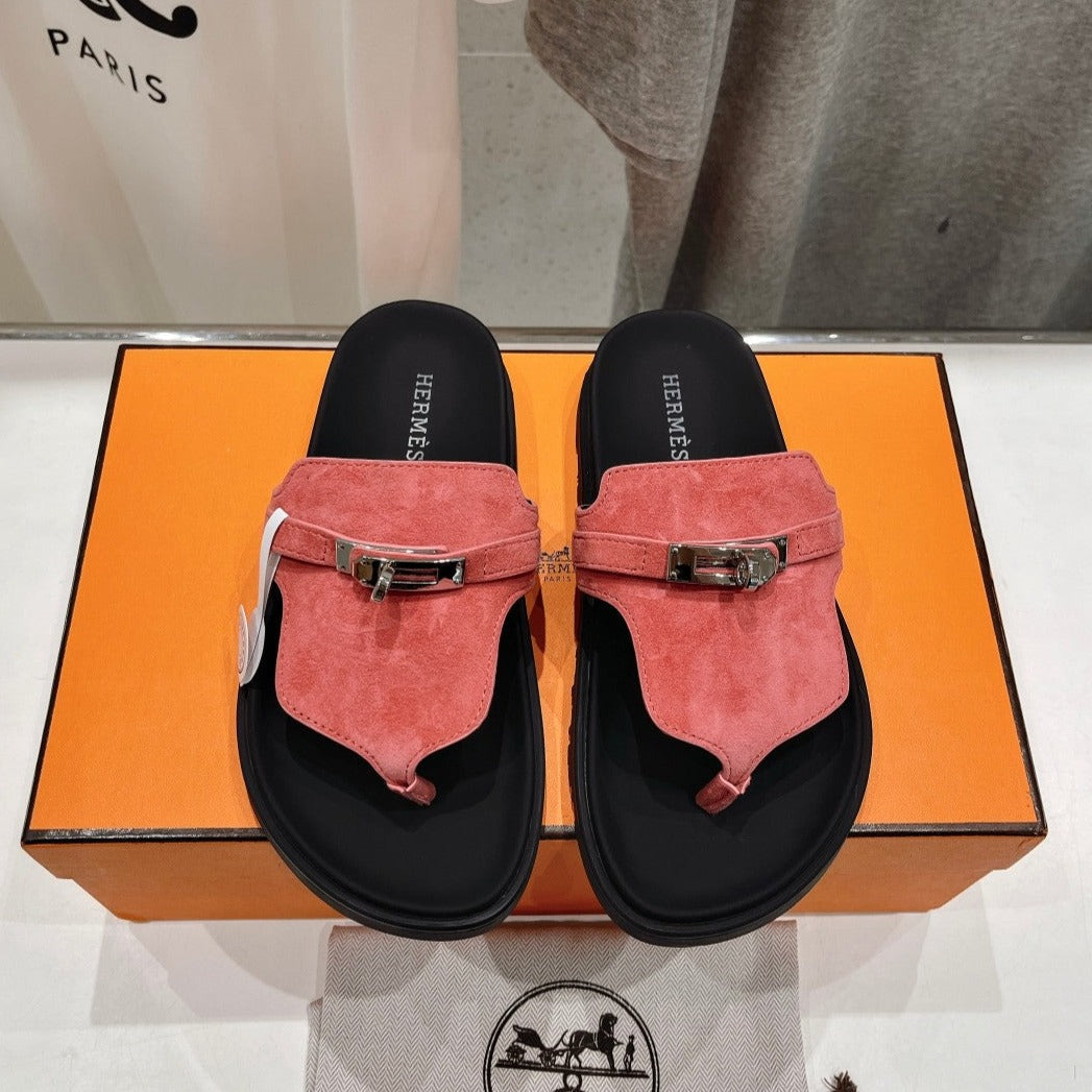 EMPIRE SANDAL BLACK MIX PINK SUEDE、mysite、Cacoeks