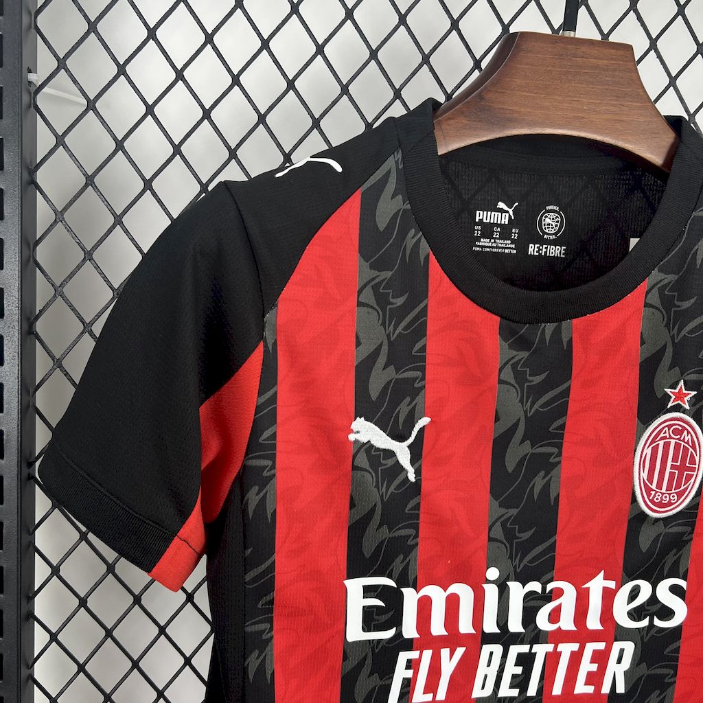 UltraTrikot-AC Milan 25-26 Home Kids Kit